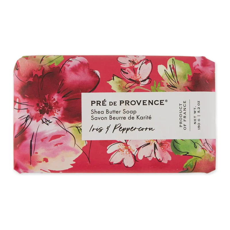 Pre De Provence Pre de Provence Iris & Peppercorn Shea Butter Soap 150g Shea Butter Soap