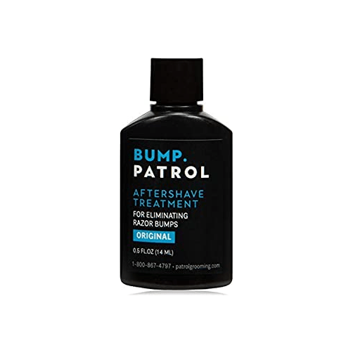 Bump Patrol Bump Patrol Aftershave Razor Bump Treatment, Original Formula 0.5 Oz Aftershave Razor Bump Treatment Black