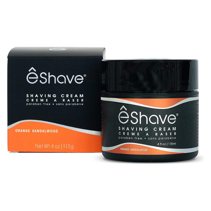 E Shave Orange Sandalwood Shaving Cream 4 Oz