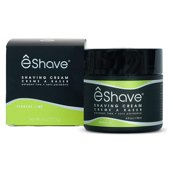 E Shave Verbena Lime Shaving Cream 4 Oz