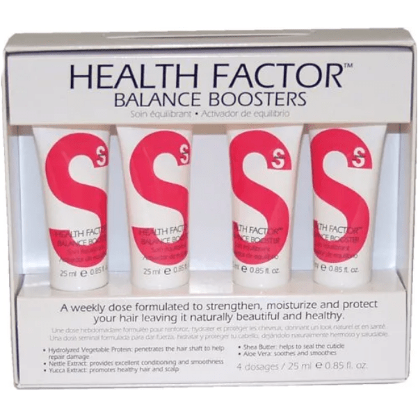 TIGI Tigi S-factor Health Factor Balance Boosters Box x 4 118.0 Ml Hair Care Product