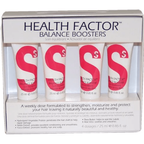 Tigi S-factor Health Factor Balance Boosters Box x 4 118.0 Ml