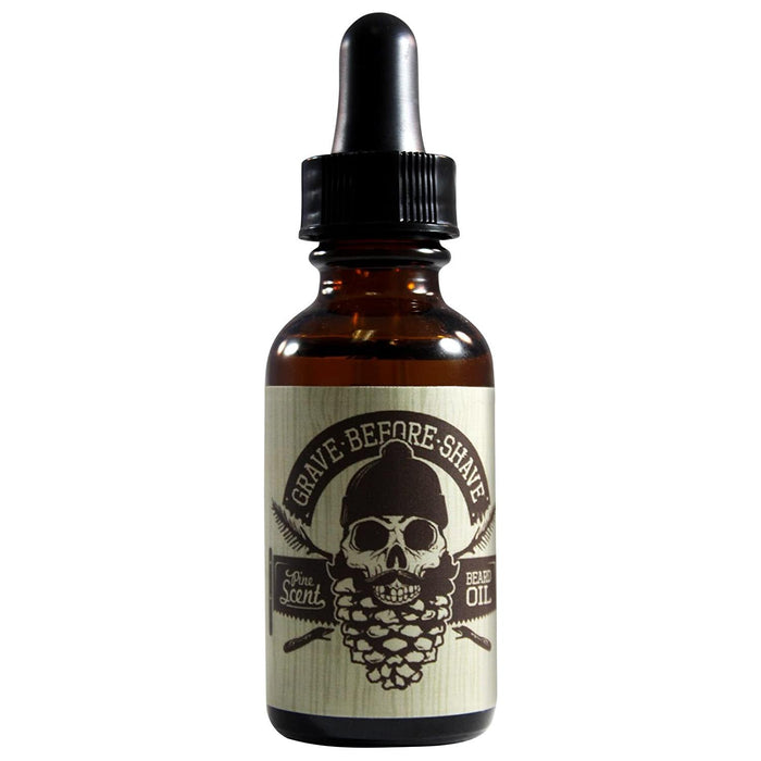 Grave Before Shave Pine Scent Beard Oil 30ml