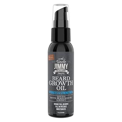 Uncle Jimmy Beard Growth Oil 2 fl oz