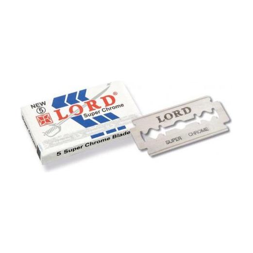 Lord Lord Super Chrome Double Edge Razor Blades - 5 Pack Razor Blades