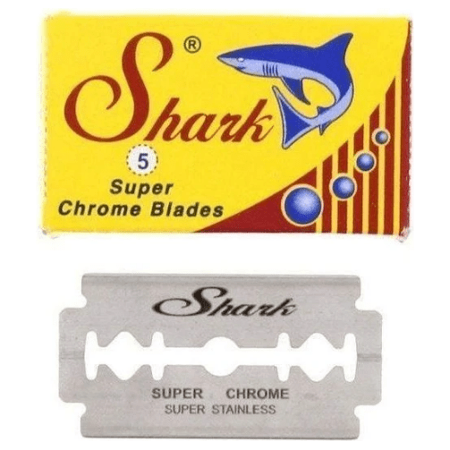 Shark Shark Super Chrome Double Edge Razor Blades 5 Pack Razor Blades