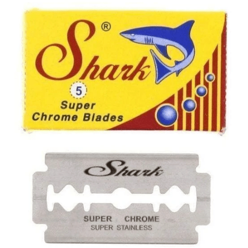Shark Super Chrome Double Edge Razor Blades 5 Pack