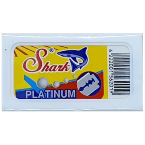 Shark Shark Platinum Double Edge Safety Razor Blades - 5 Pack Razor Blades