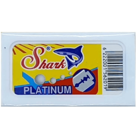 Shark Platinum Double Edge Safety Razor Blades - 5 Pack