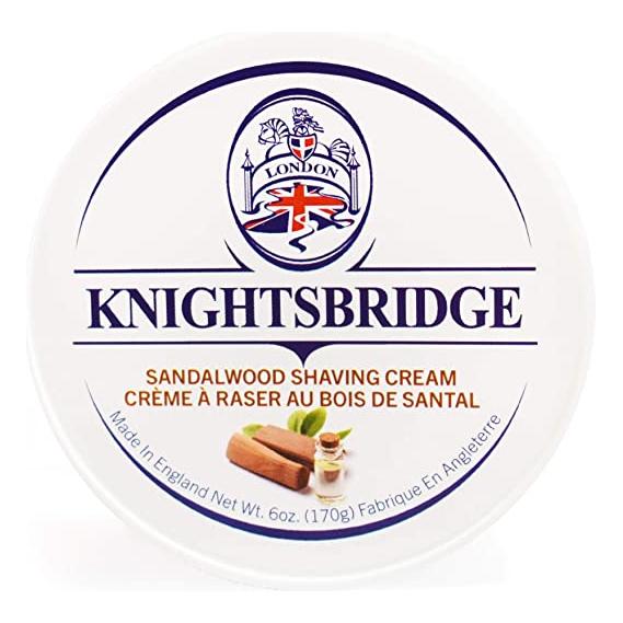 Knightsbridge Sandalwood Shaving Cream 170g