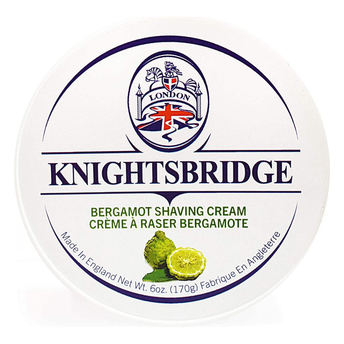 Knightsbridge Bergamot Shaving Cream 170g