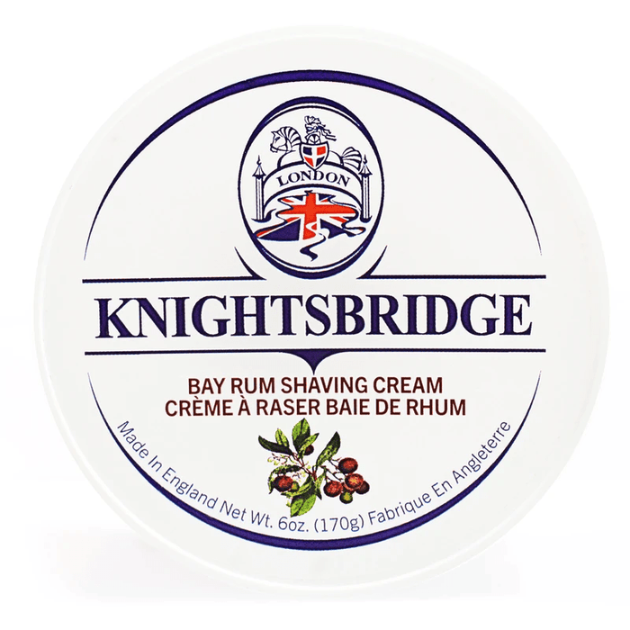 Knightsbridge Bay Rum Shaving Cream 170g