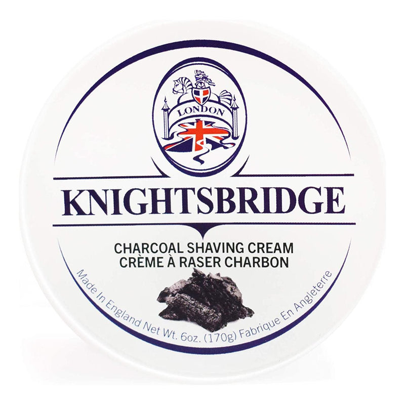 Knightsbridge Knightsbridge Charcoal Shaving Cream 170g Shaving Cream White Smoke
