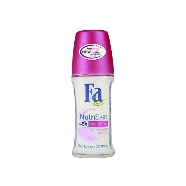 Fa Nutri Skin 48 Hour Maximum Protect Deodorant Antiperspirant Roll On 50ml