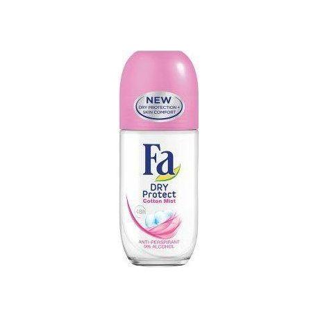 Fa Fa Roll On Dry Protect Cotton Mist 50ml Personal Care