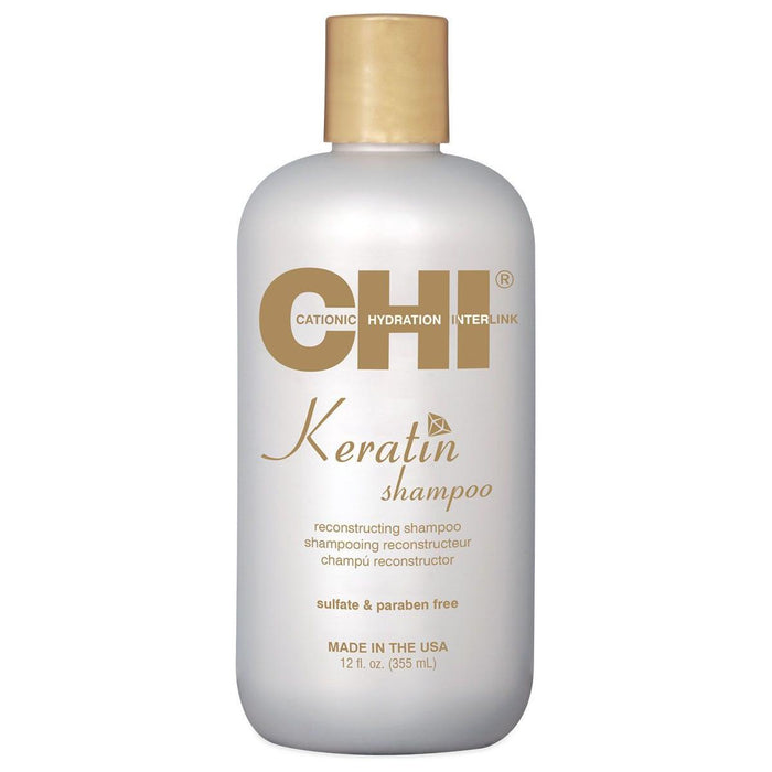 CHI Keratin Shampoo Hair Reconstructing Shampoo 12 Oz