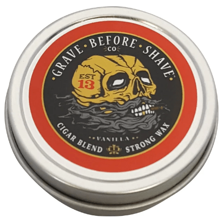 Fisticuffs Fisticuffs Cigar Blend Strong Hold Mustache Wax 1 Oz. Tin Mustache Wax