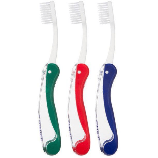 SoFresh Travel Flossing Toothbrush Soft