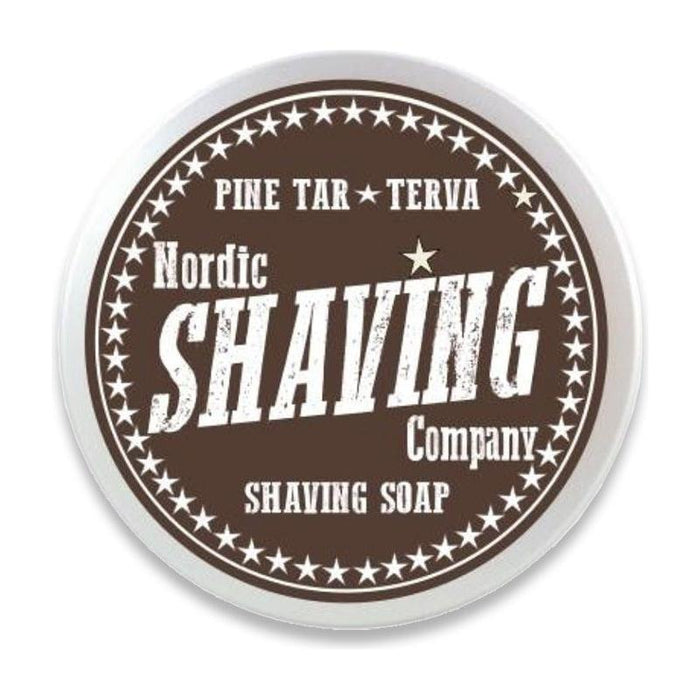 Nordic Shaving Company Pine Tar Premium Shaving Soap 80g