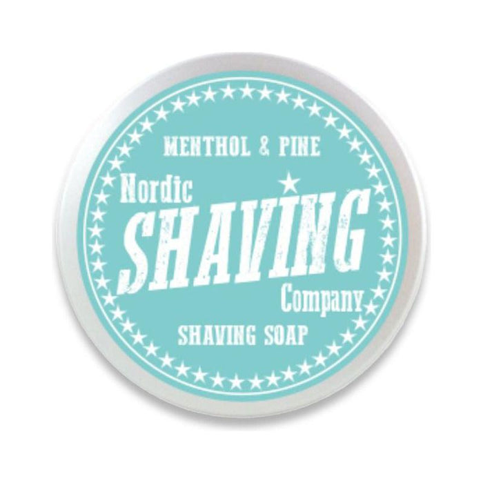 Nordic Shaving Company Menthol & Pine Premium Shaving Soap 80g