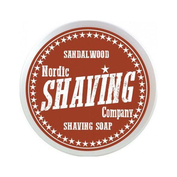 Nordic Shaving Company Sandalwood Premium Shaving Soap 80g