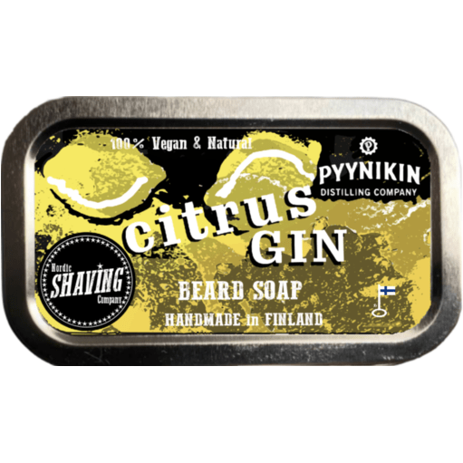 Nordic Shaving Company Citrus Gin Beard Soap 80g