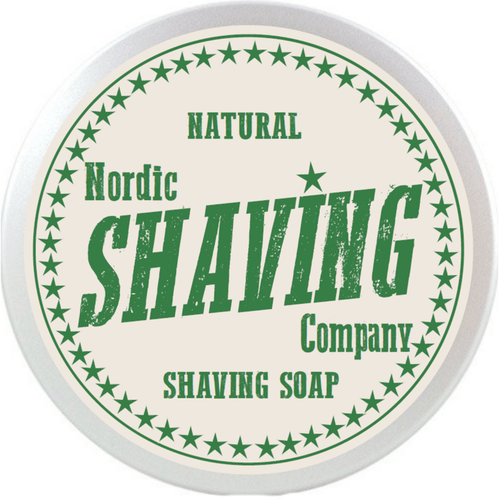 Nordic Shaving Company Natural Premium Shaving Soap 80g