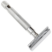Parker Parker 64S Stainless Steel Handle With Closed Comb Head Safety Razor Safety Razor