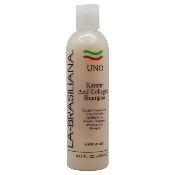 La Brasiliana Uno Keratin & Collagen Shampoo 8.5 oz