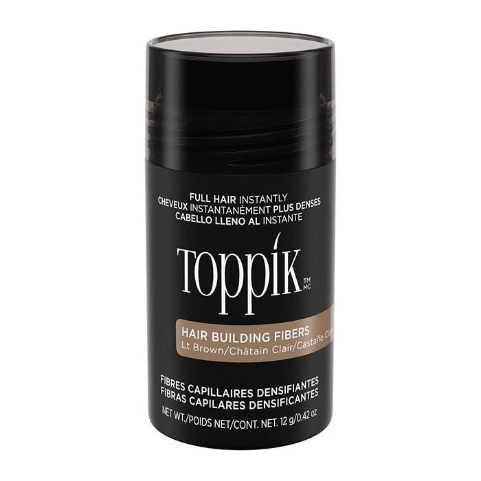 Toppik Hair Building Fibers Light Brown 0.11 oz