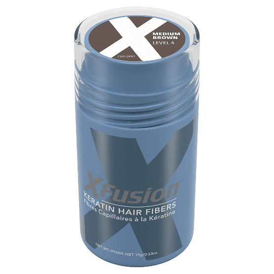 Toppik Xfusion Keratin Hair Fibers Medium Brown 0.53 oz Hair Fibers