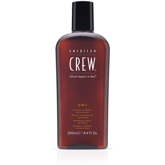 American Crew Classic 3-in1 Shampoo, Conditioner & Body Wash 8.4  fl oz
