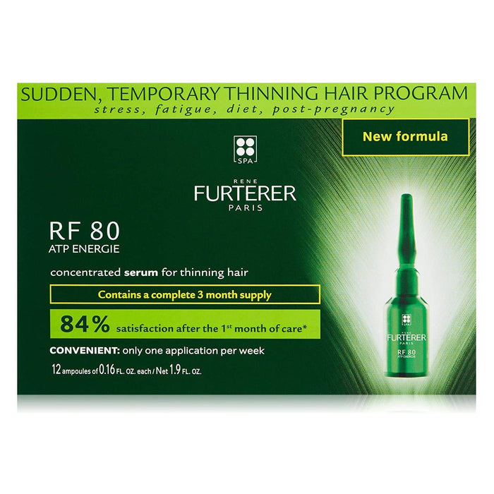 Rene Furterer Rf 80 Concentrated Serum For Hair Loss, 0.17 Oz, 12 Ct