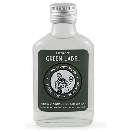 RazoRock RazoRock Green Label After Shaving Splash 100ml After Shaving Splash Light Gray