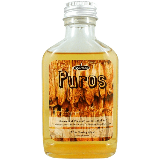 RazoRock RazoRock Puros After Shave Splash 100ml After Shave Splash Sandy Brown