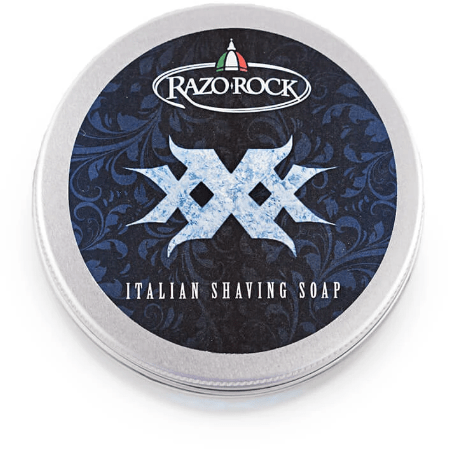 RazoRock XXX Italian Shaving Soap Glass Jar 250ml