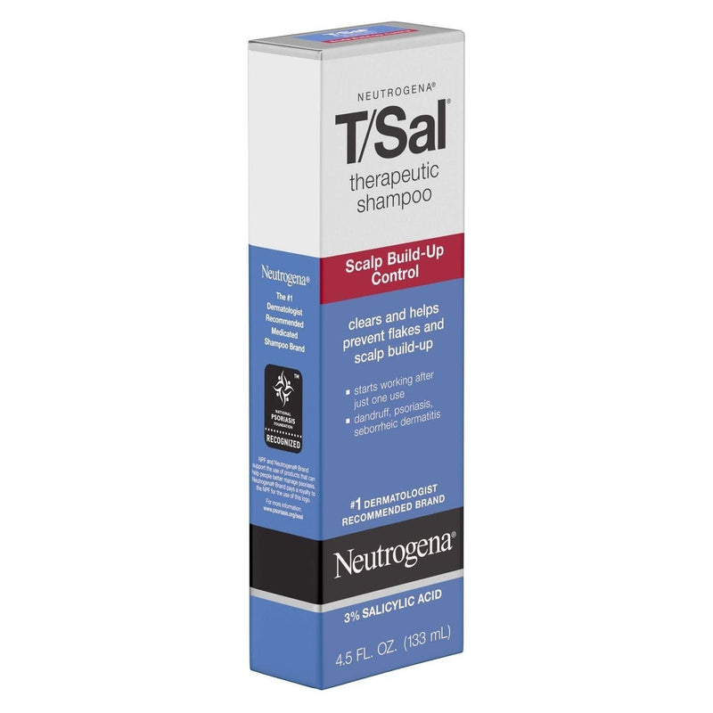 Neutrogena Neutrogena T/Sal Scalp Build-Up Control Therapeutic Shampoo 4.5 fl oz Therapeutic Shampoo