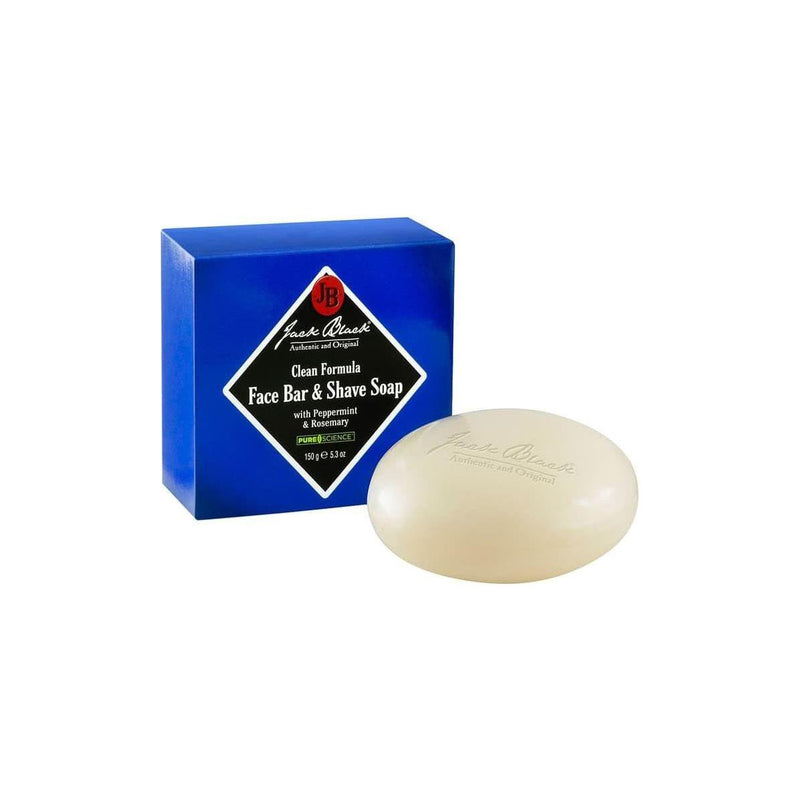 Jack Black Jack Black Clean Formula Face Bar & Shave Soap 150g Shave Soap Dark Slate Blue