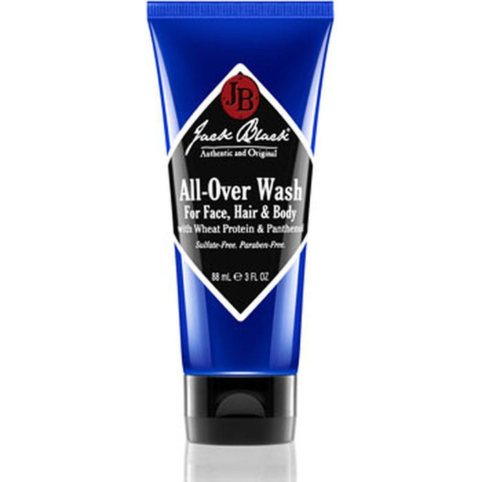 Jack Black All-Over Wash for Face, Hair Body 88ml/3oz