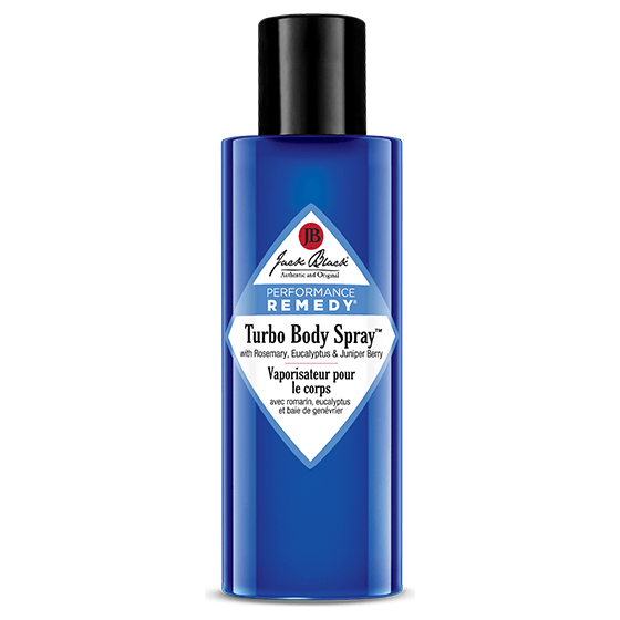 Jack Black Jack Black Turbo Body Spray Rosemary, Eucalyptus & Juniper Berry 3.4 Oz Body Spray Steel Blue