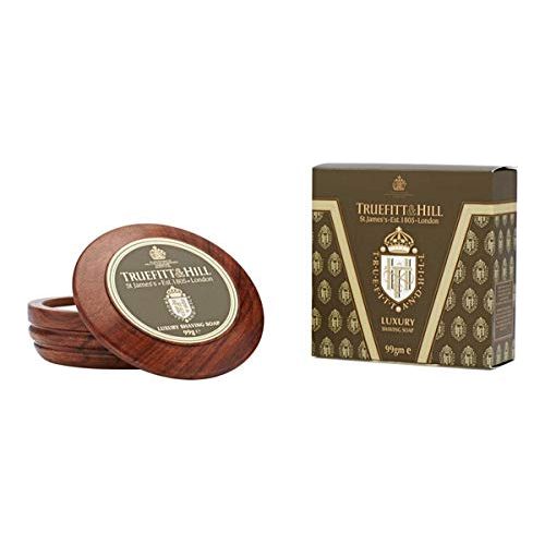 Truefitt & Hill Luxury Shaving Soap In Wooden Bowl 3.3 oz