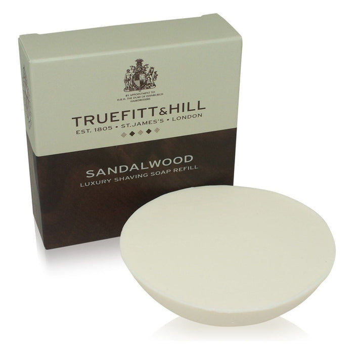 Truefitt & Hill Sandalwood Luxury Shaving Soap Refill 3.3 oz