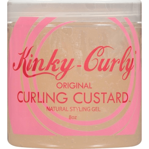 Kinky Curly Kinky Curly Curling Custard Gel 8 Oz Hair Gel