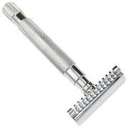 Parker Parker 68S Stainless Steel Handle Open Comb Head Safety Razor Safety Razor