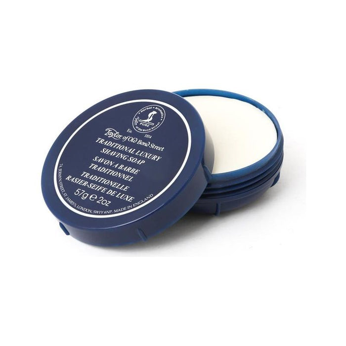 Taylor Of Old Bond Street Traditional Luxury Shaving Soap Travel Bowl 58g