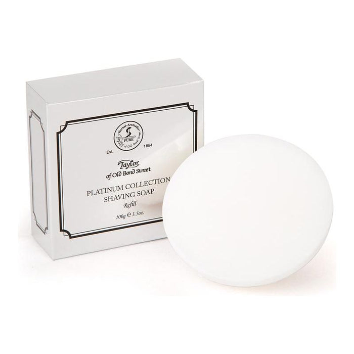 Taylor Of Old Bond Street Platinum Collection Shaving Soap Refill 100g