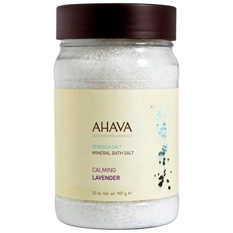 Ahava Ahava Deadsea Salt Mineral Bath Salt Calming Lavender 32 Oz Bath Salt