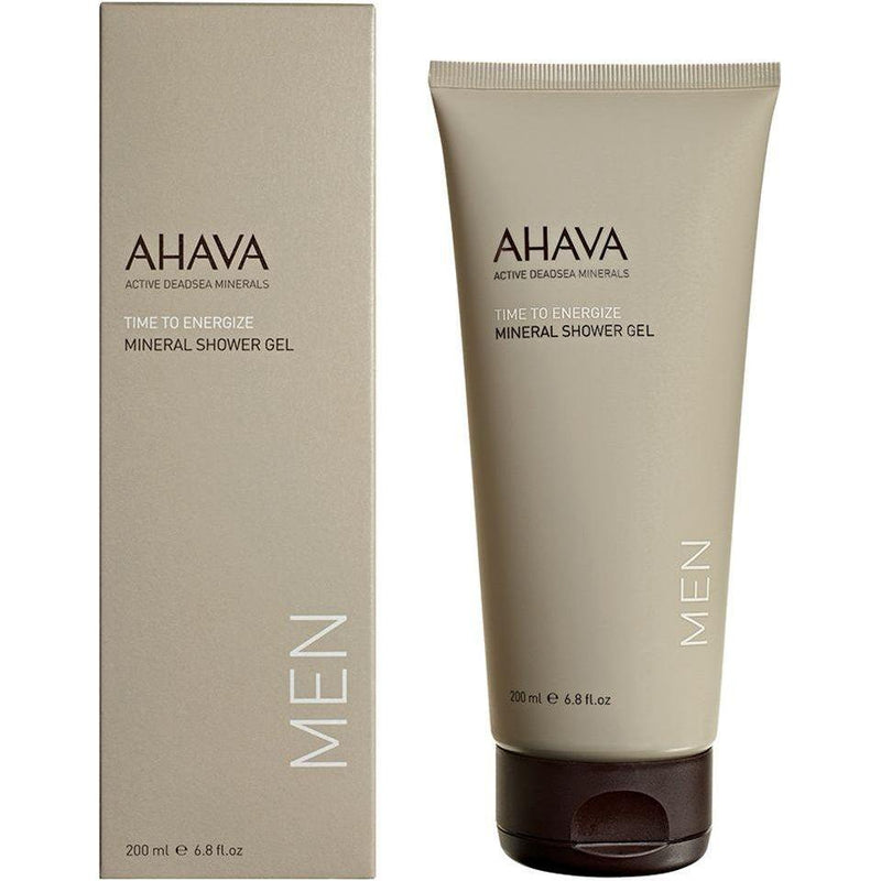 Ahava Ahava Men Time To Energize Mineral Shower Gel 6.8 Oz Shower Gel