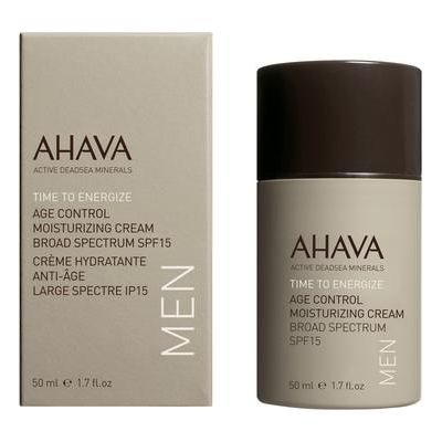 Ahava Men Age Control Moisturizing Cream Broad Spectrum SPF15 1.7 Oz