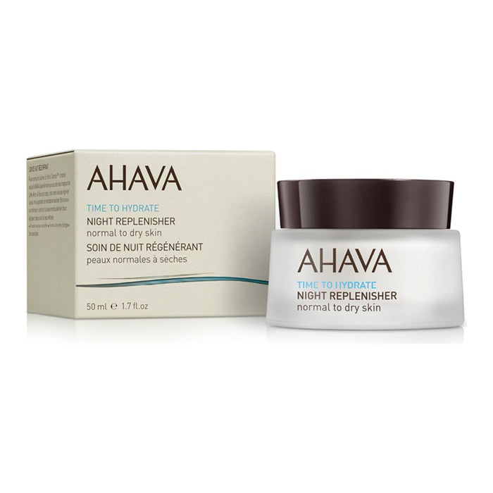 Ahava Time To Hydrate Night Replenisher For Normal To Dry Skin 1.7 Oz